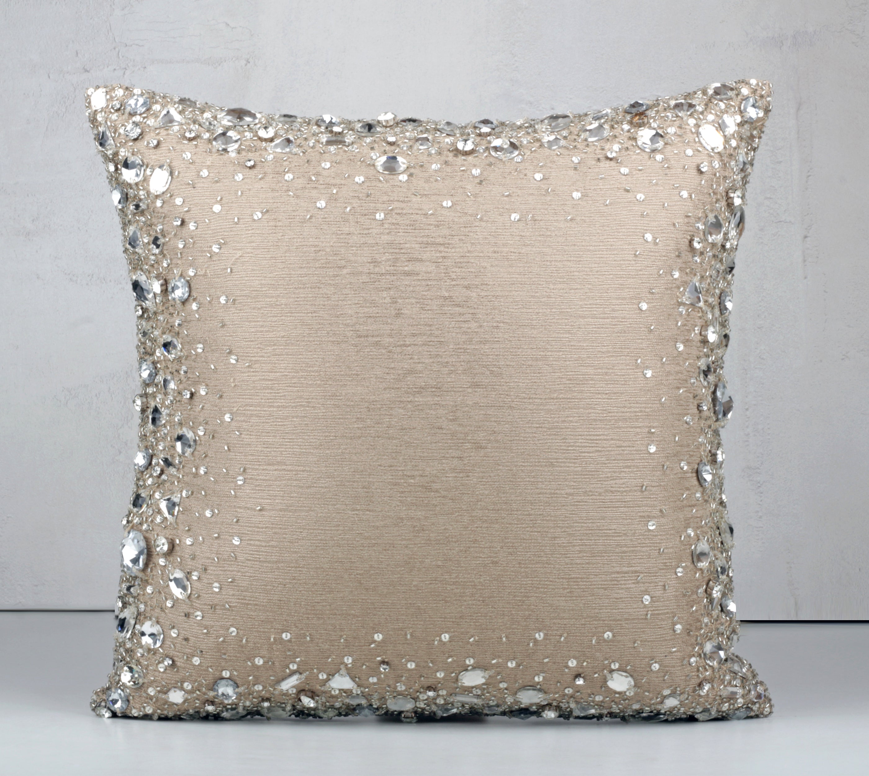 Gold and Silver Cushion Cover