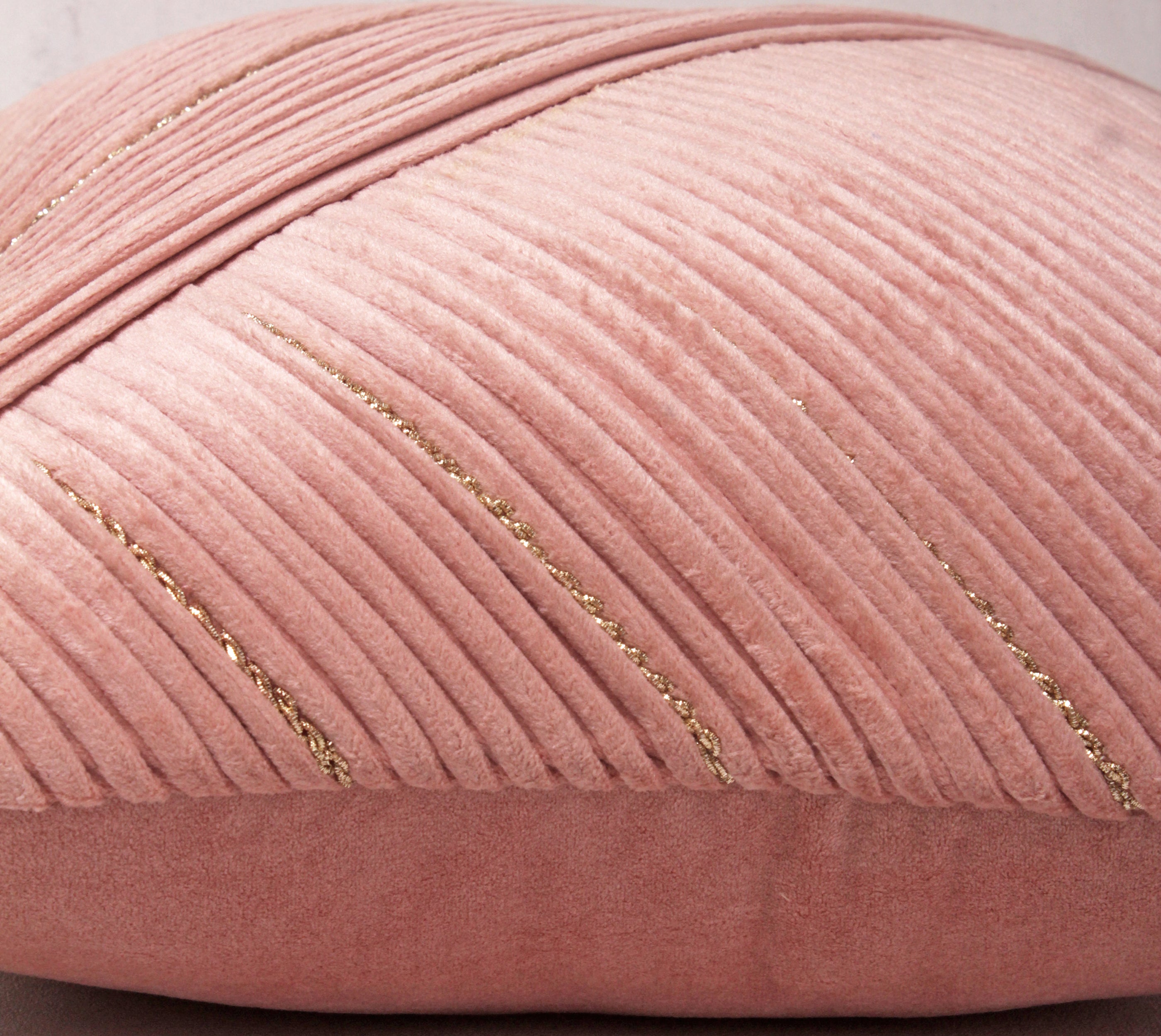 Pink Velvet Cushion Cover