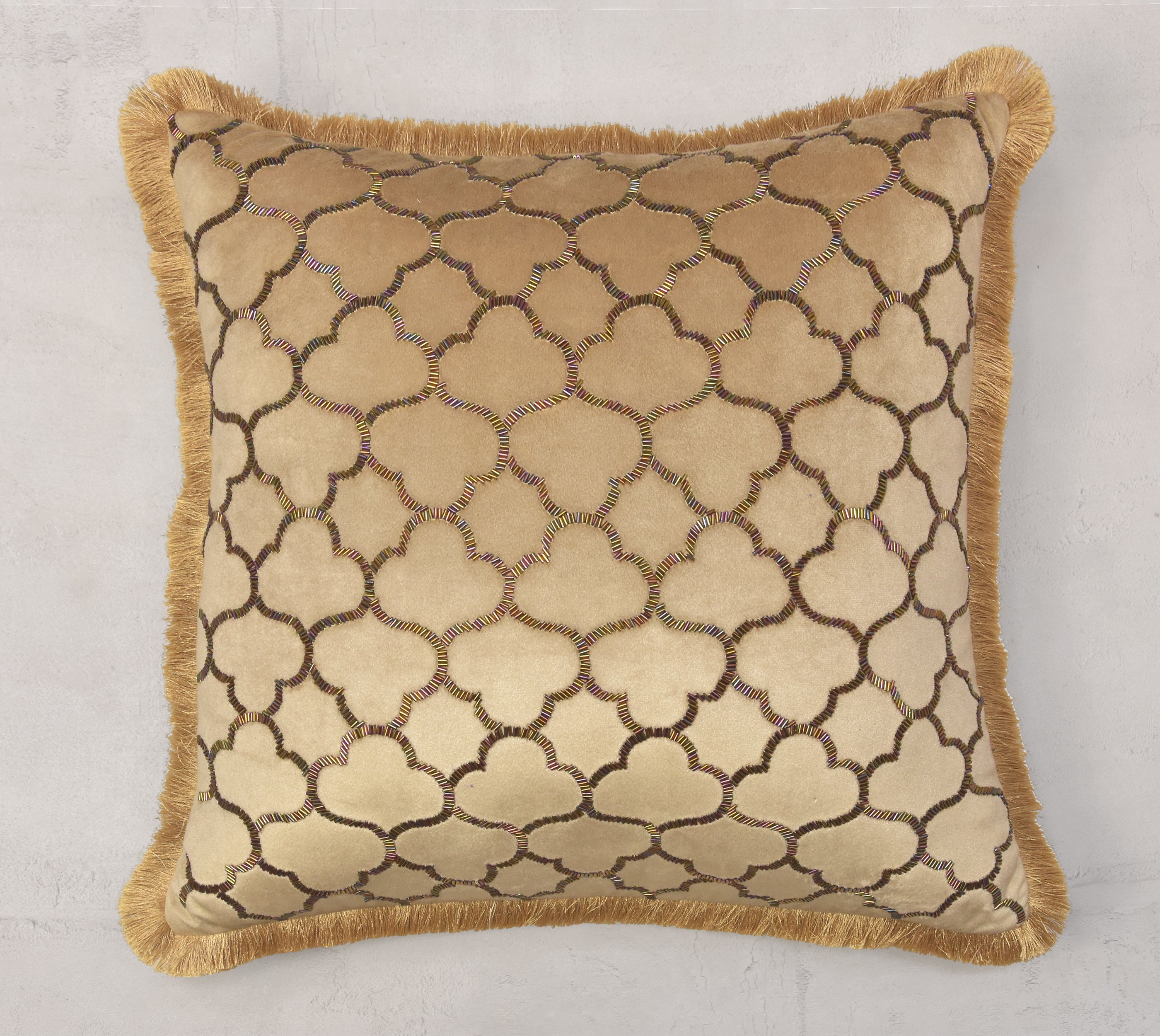 PATINA Gold Velvet Cushion Cover