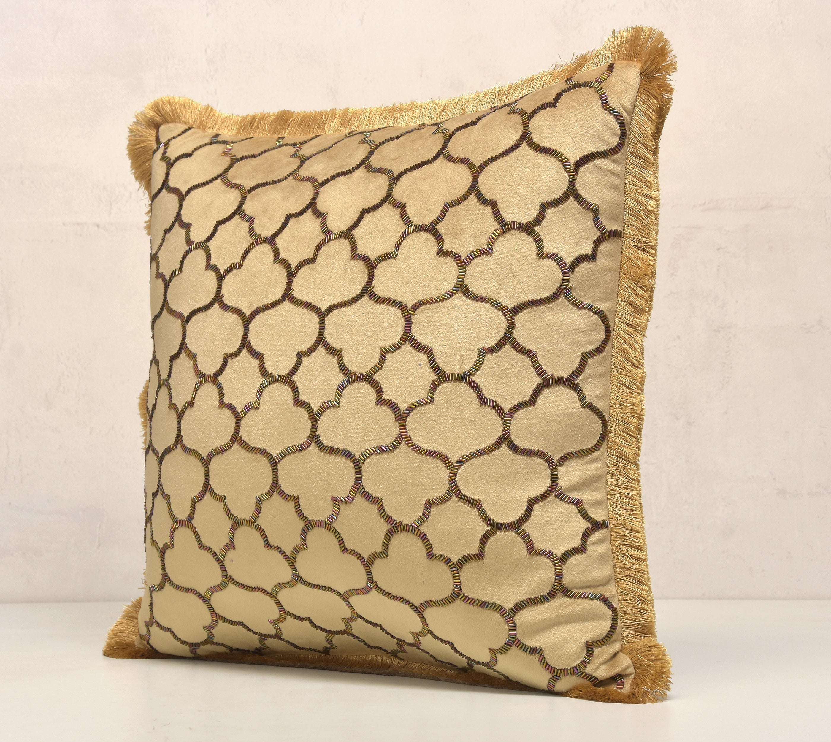 PATINA Gold Velvet Cushion Cover