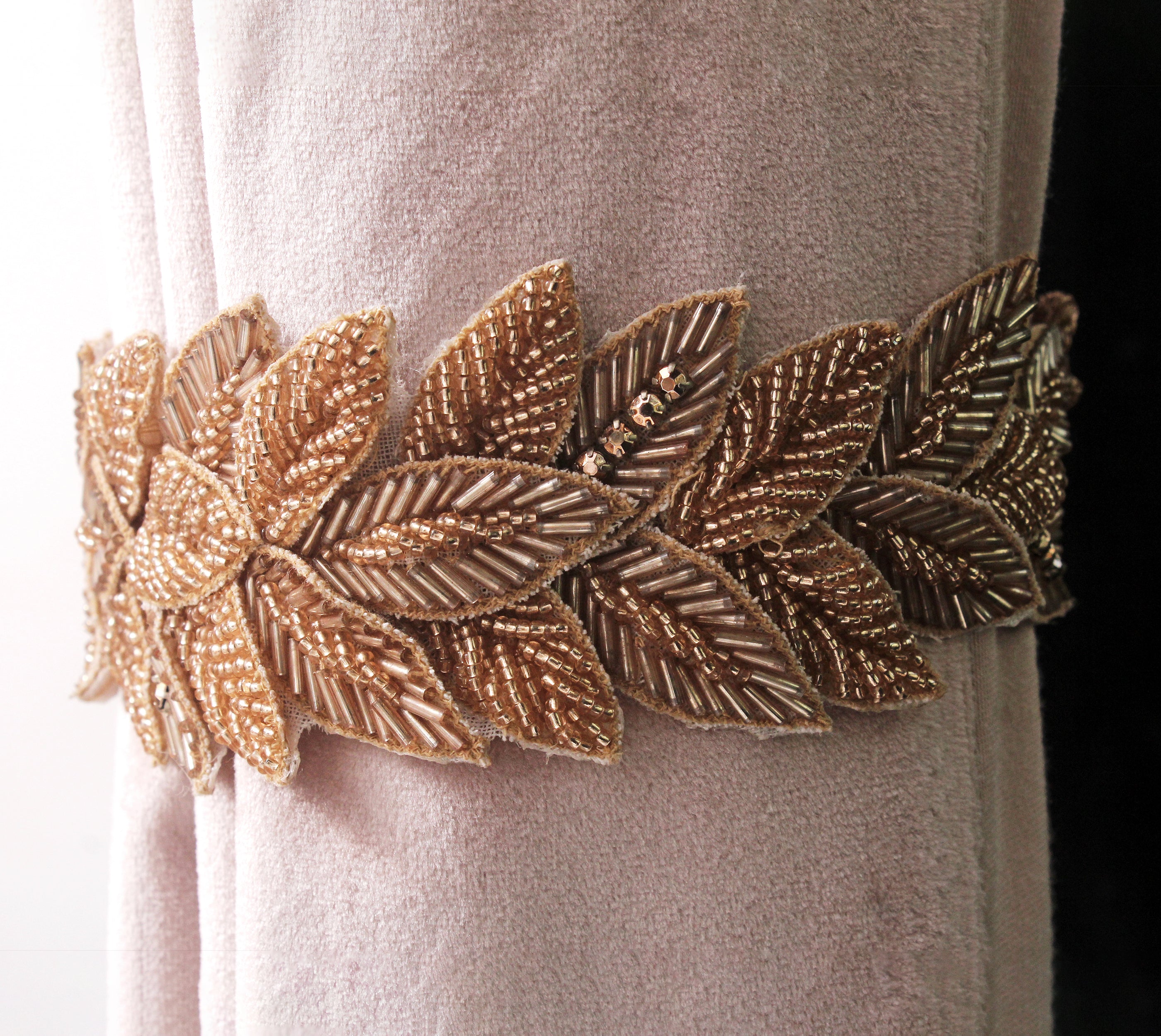 Rosegold Curtain Tieback