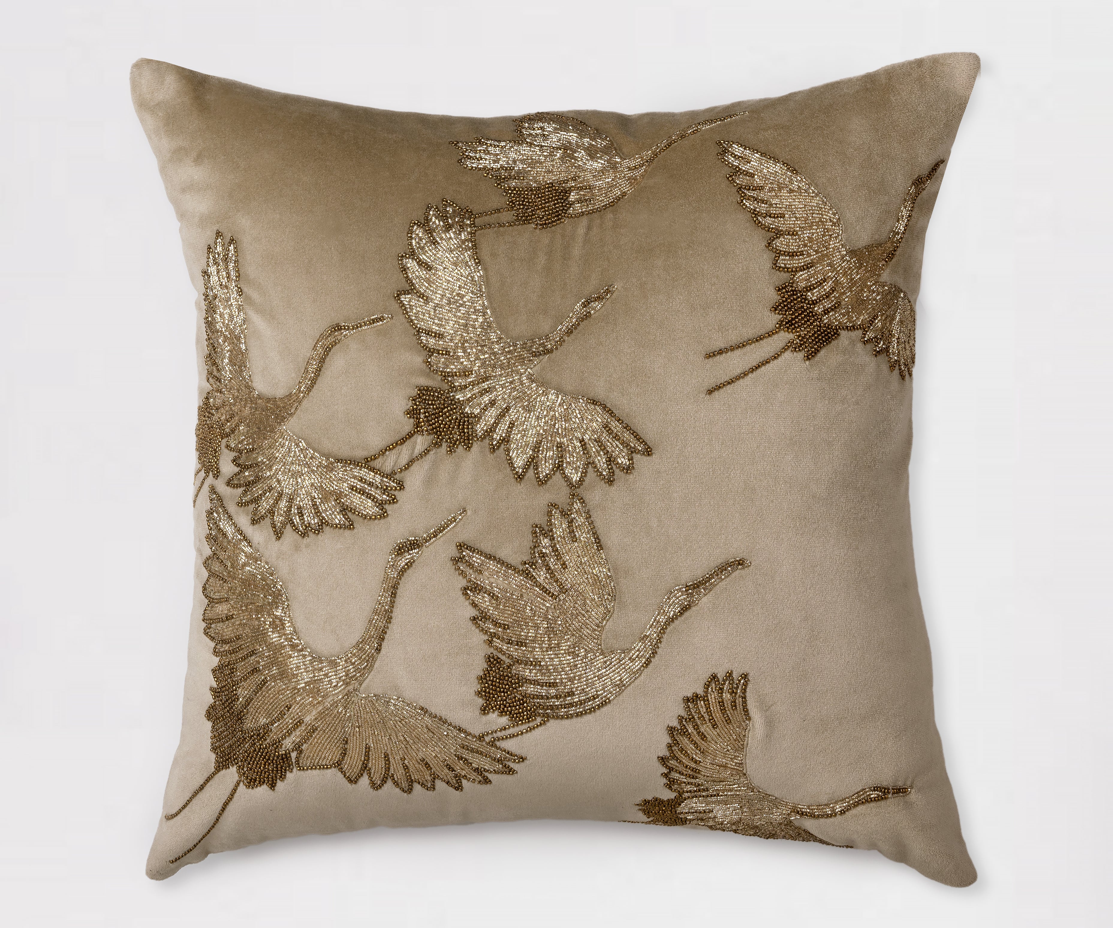 AURORA Gold Velvet Cushion Cover