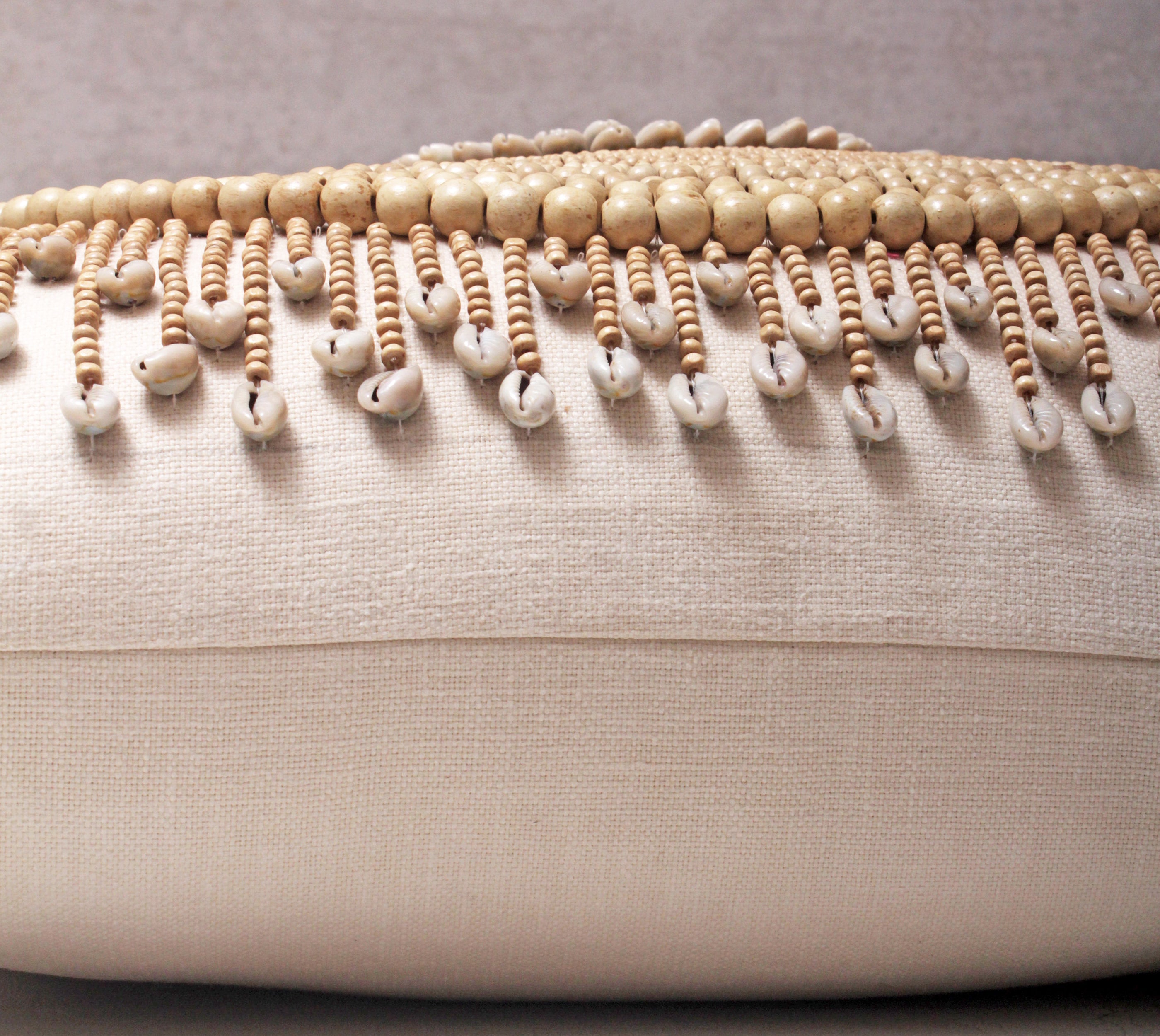 JUNIPER Off-white Cotton Cushion Cover